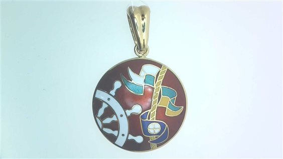 Pendente Arcadia Uomo Mare in Oro giallo SPIRITO D'AVVENTURA SMA P O/C 10.40 G - SPIRITO D'AVVENTURA SMA P O/C 10.40 G